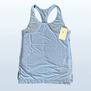 NWT Nike Women's Layer Tank in Blue CW7277-448, Size Small
